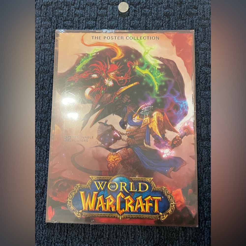 NEW Sealed WORLD OF WARCRAFT by Blizzard- Pack of Mini posters
